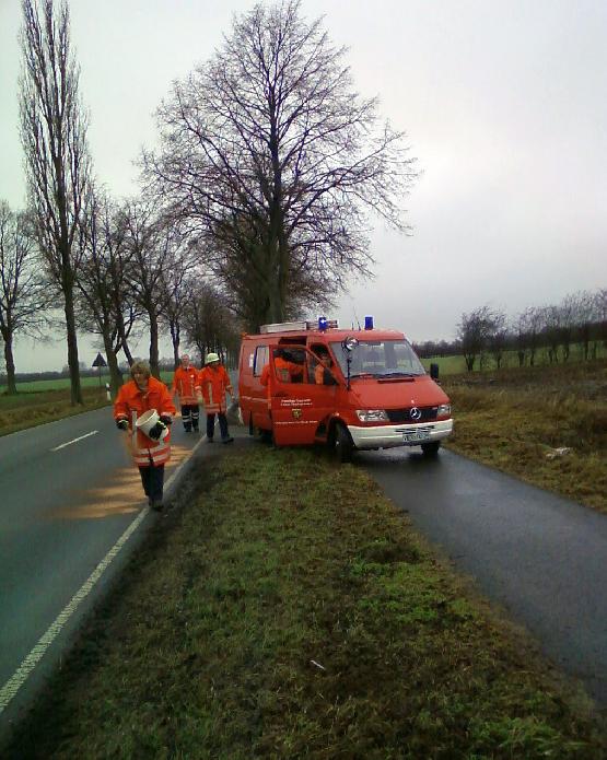 �lbindemittel wird aufgetragen