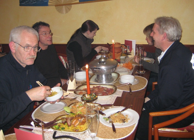 Leckere St�rkung im Tuk Tuk