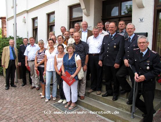 Offizieller Empfang im Rathaus 