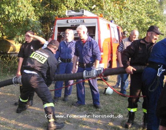 Gemeinsames �ben in Horstedt