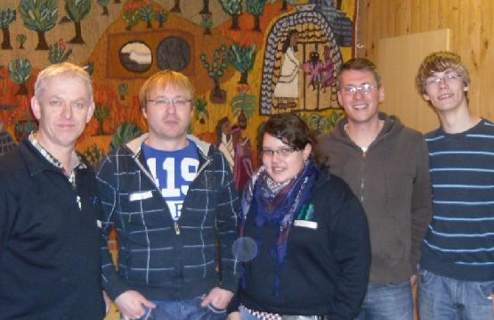 Werner, Holger, Jana, Martin und Thorben waren von dem Lehrgang begeistert