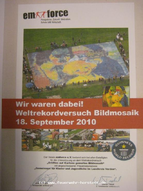 Dir Urkunde von emforce