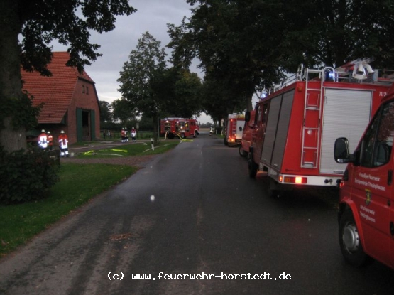 Viel los auf der Horstedter Dorfstrasse