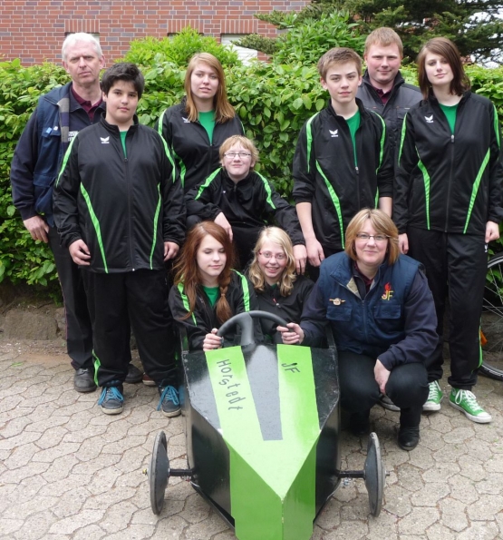 Das Horstedter Team mit Betreuern