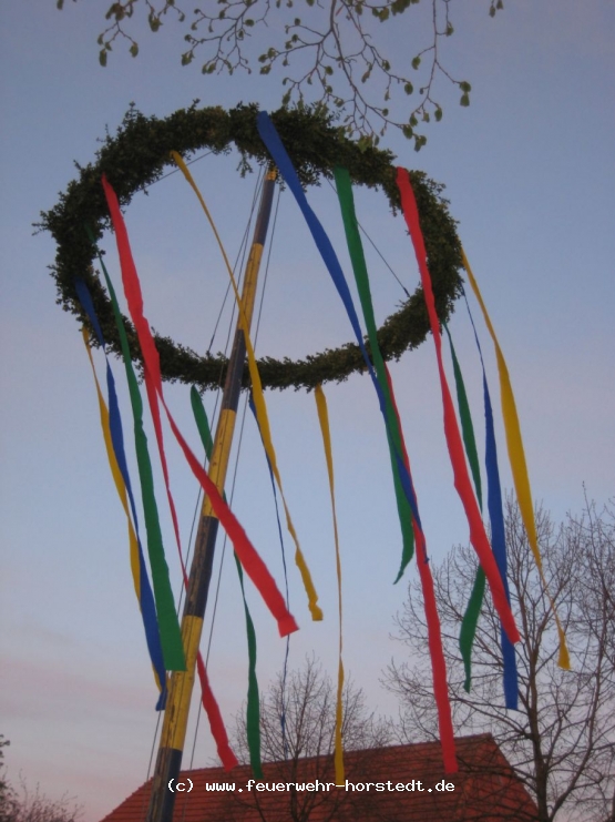 Der Baum ist dank vieler flei�iger H�nde wieder ein Schmuckst�ck geworden
