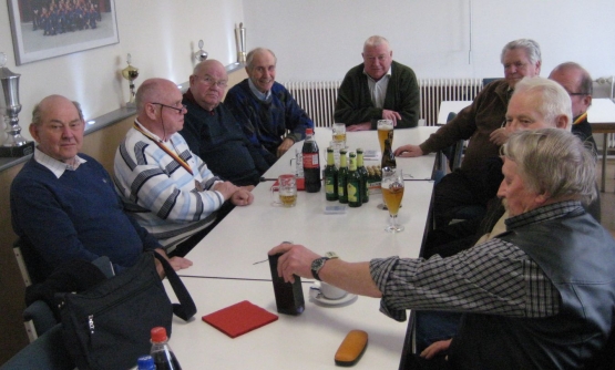 Die Senioren schwelgten in Erinnerungen an alte Zeiten