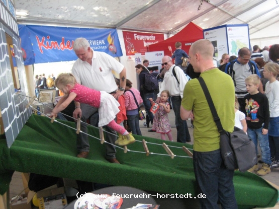 An der R�uberleiter war immer gro�er Andrang